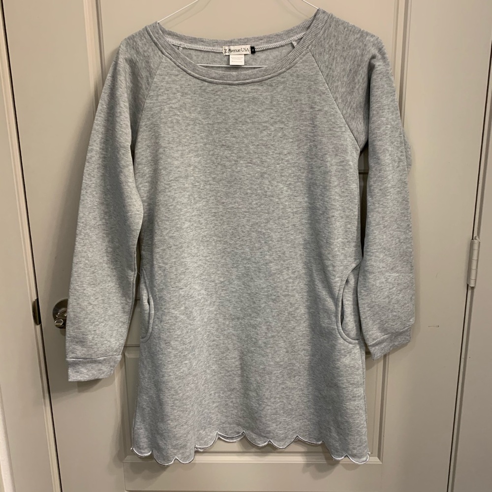 boutique brand tunic/dress with pockets
